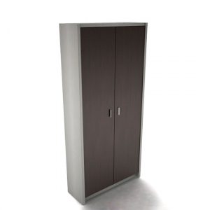 Librero Alto con puertas completas