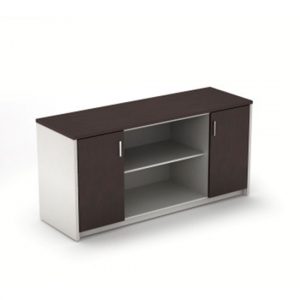 Credenza con 2 Puertas Laterales y Espacio