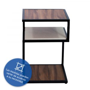 Mesa esquinera cuadrada