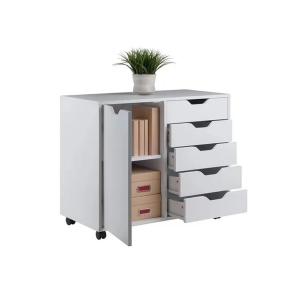 Archivero móvil con puerta